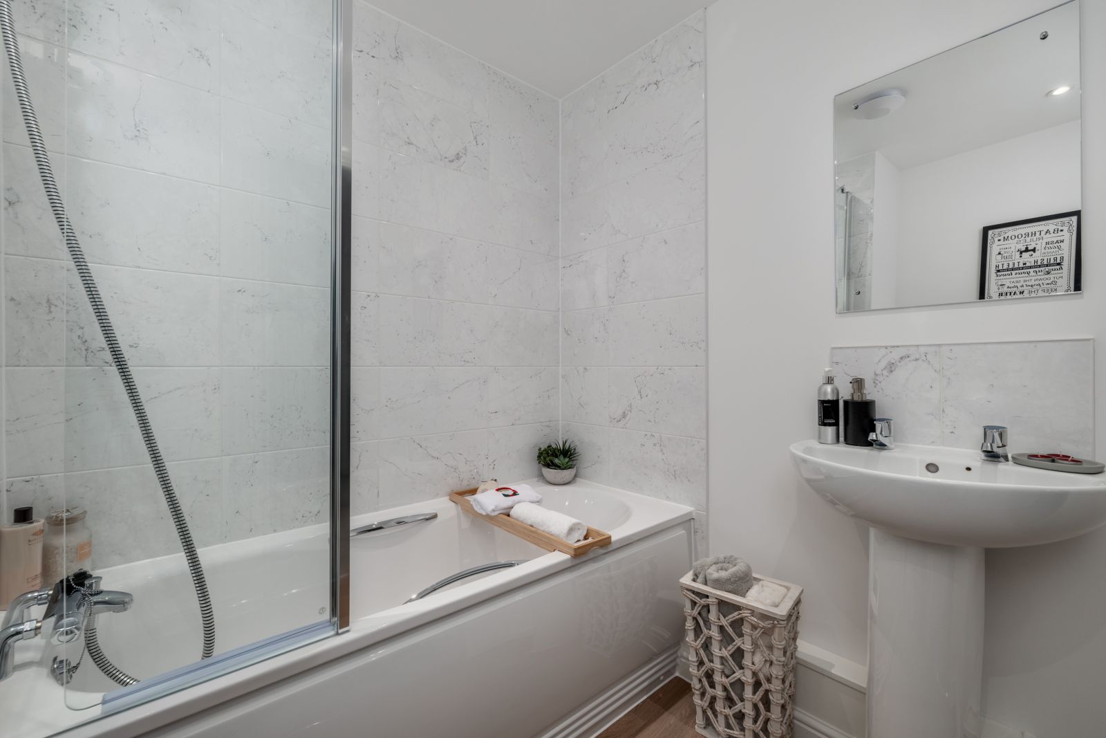 Bathroom 1 plumb park new build shared ownership 