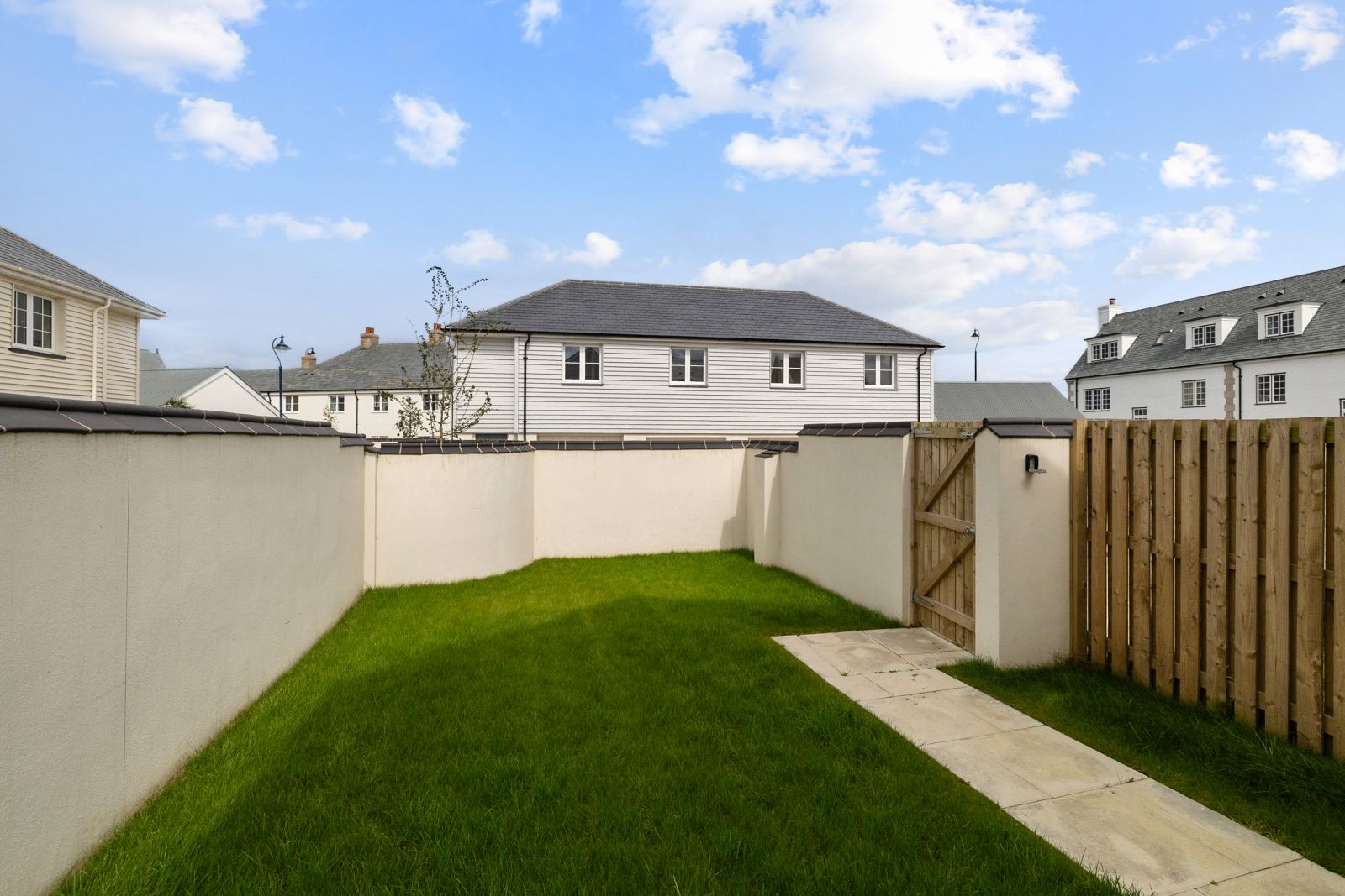 Plot 126 Nansledan garden new build home 