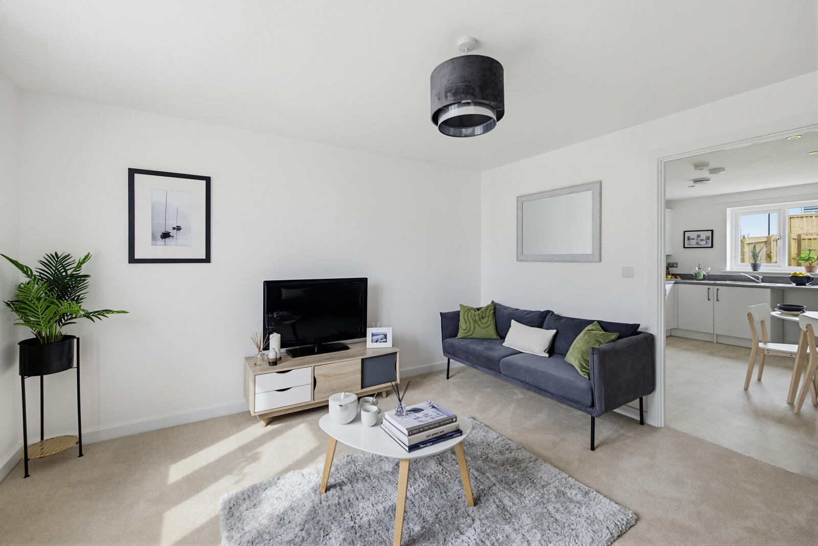 Plot 25 Molbrook living room 