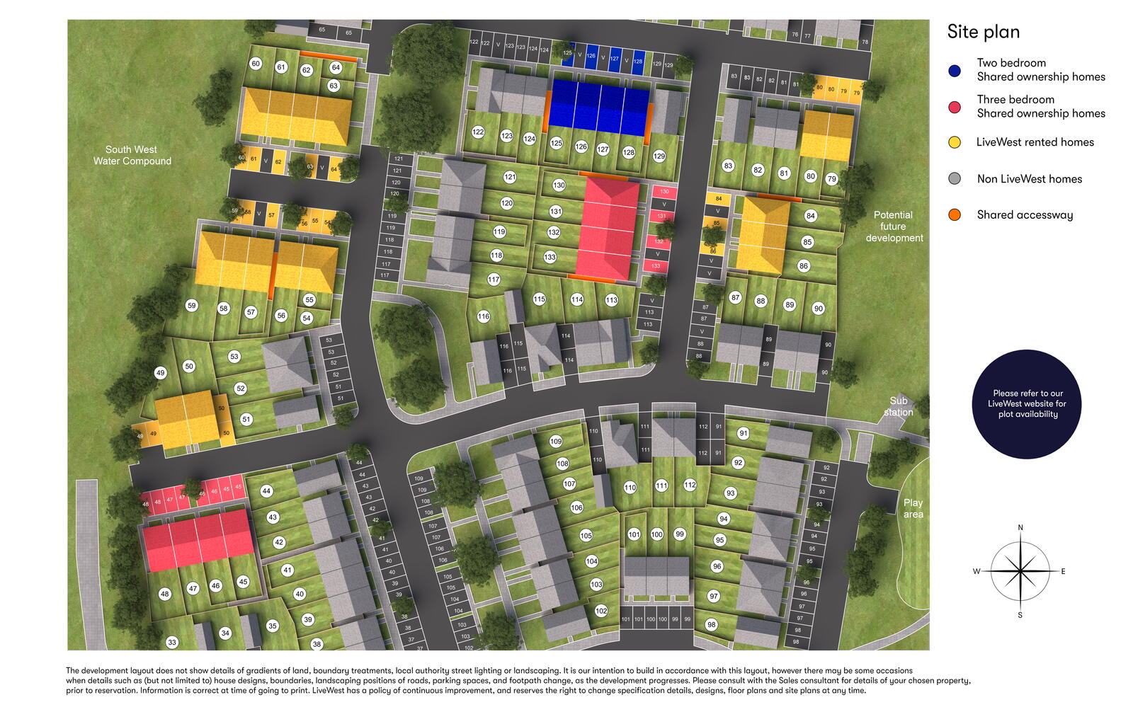 pen bethan site plan 