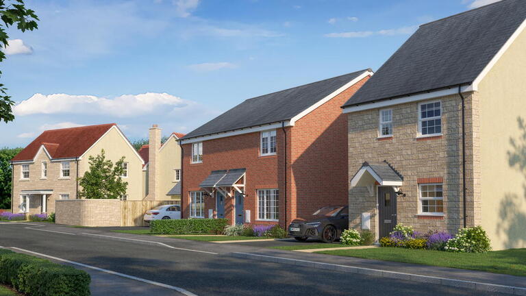 CGI of Neroche Meadows