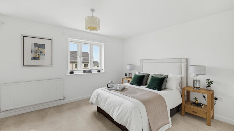 Plot 25 Molbrook main bedroom 