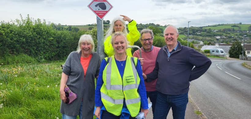 Bridgetown community comes together to protect Hedgehogs