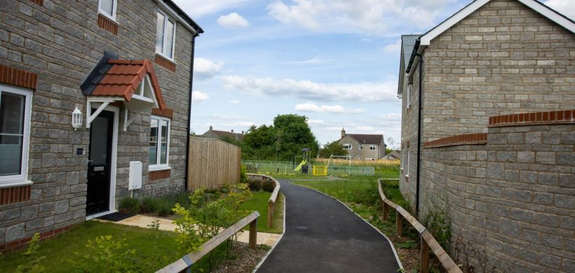 Homes at our development in Somerton