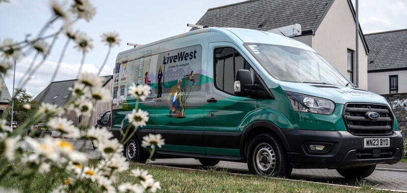 LiveWest community van.