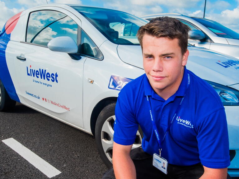 Matthew Groves LiveWest apprentice