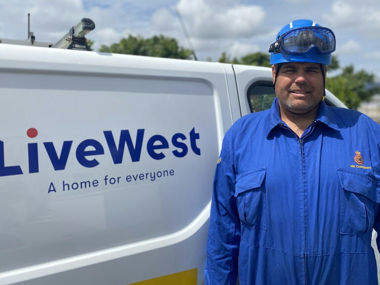 LiveWest volunteer