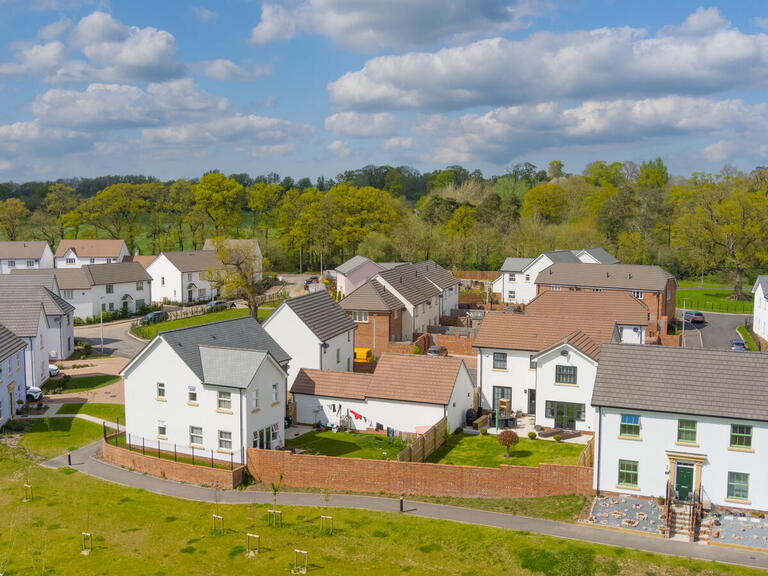 LiveWest homes in a rural area.