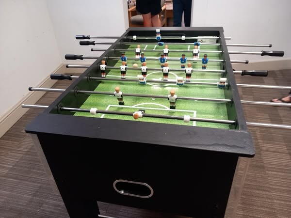 Image of a table football as part of the Callington Youth Project