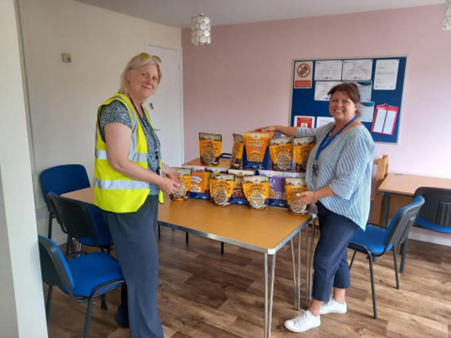 Image of food donated