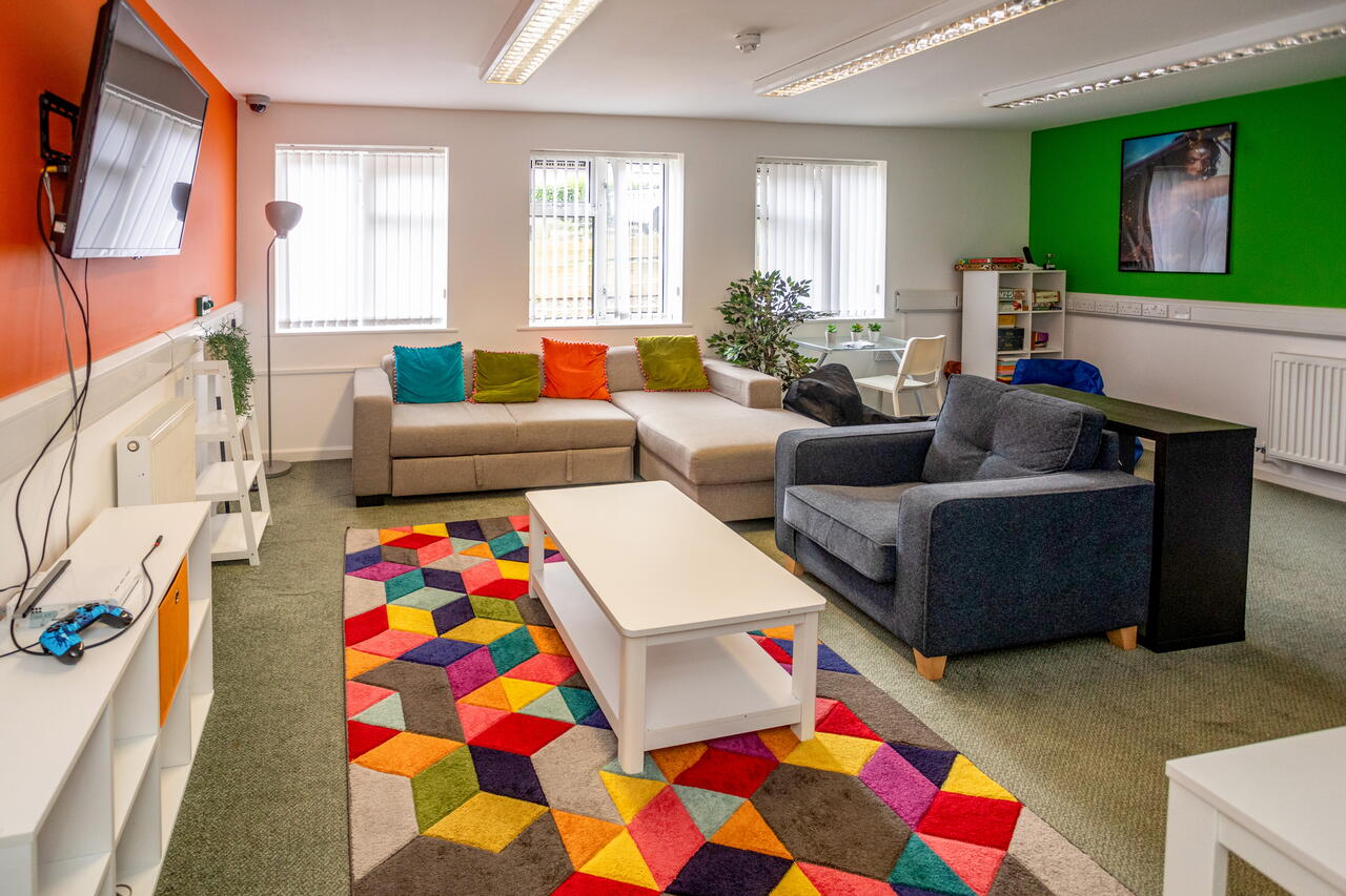 Image of communal area in LiveWest accomodation