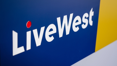LiveWest logo.
