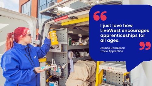 Jessica Donaldson talks about her experience as a trade apprentice.