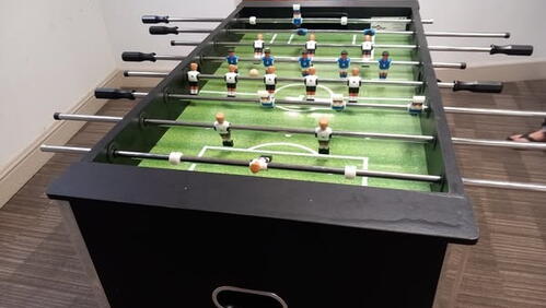 Image of a table football as part of the Callington Youth Project