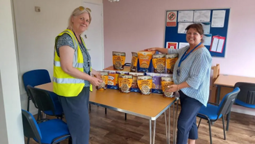 Image of food donated